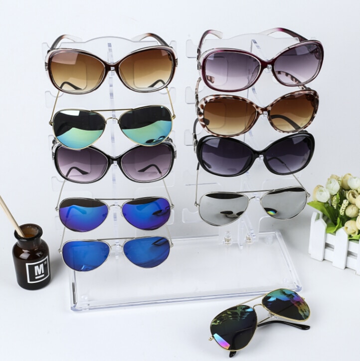 Sunglasses Rack 10-Pair Capacity