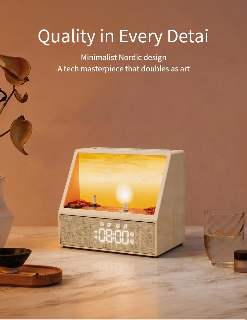 Sunrise Alarm Clock Table Light White Noise Wake Up Light With Soothing Sounds Bluetooth Sleep Aid Night Light For Sunrise Alarm Clock Table Light White Noise Wake Up Light With Soothing Sounds Bluetooth Sleep Aid Night Light For