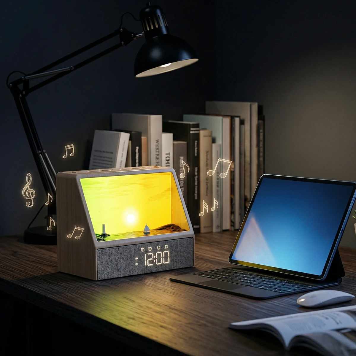 Sunrise Alarm Clock Table Light White Noise Wake Up Light With Soothing Sounds Bluetooth Sleep Aid Night Light For Sunrise Alarm Clock Table Light White Noise Wake Up Light With Soothing Sounds Bluetooth Sleep Aid Night Light For