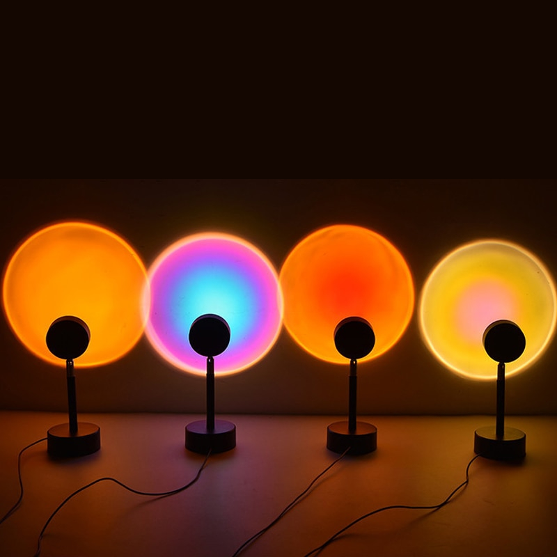Sunset Lamp Background Projector Light