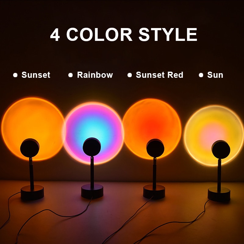 Sunset Lamp Background Projector Light Sunset Lamp Background Projector Light