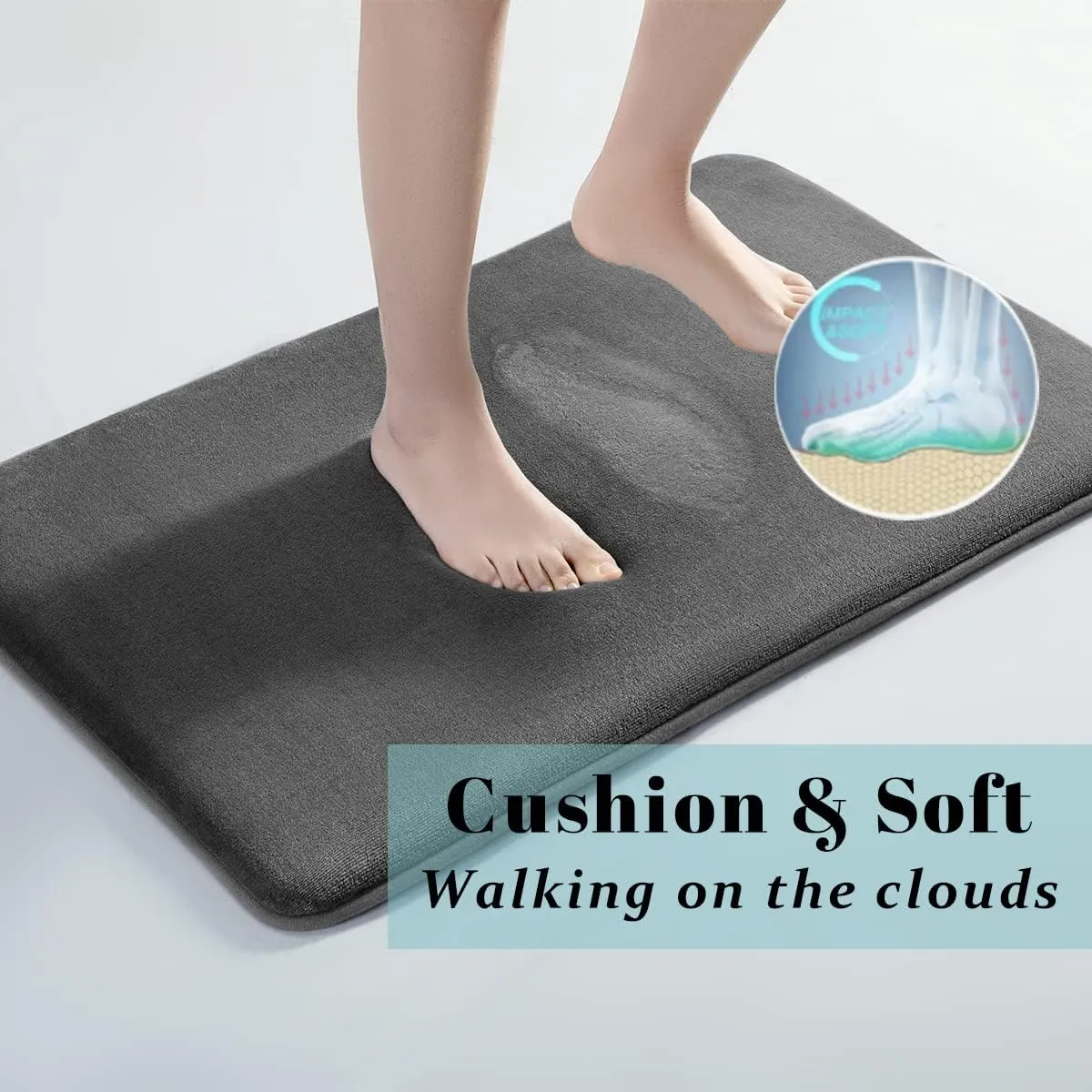 Super Absorbent Floor Mat, Super Absorbent Bath Mat, Super Anti Slip Coral Velvet Bathroom Floor Mat Super Absorbent Floor Mat, Super Absorbent Bath Mat, Super Anti Slip Coral Velvet Bathroom Floor Mat