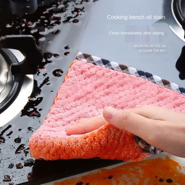 Super Absorbent Kitchen Cleaning Cloths (5 pcs)