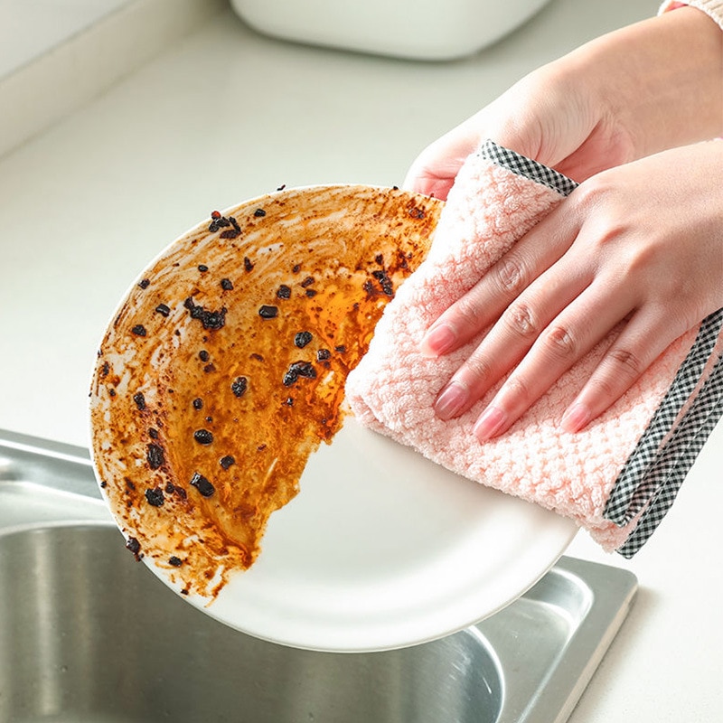 Super Absorbent Kitchen Cleaning Cloths (5 pcs)