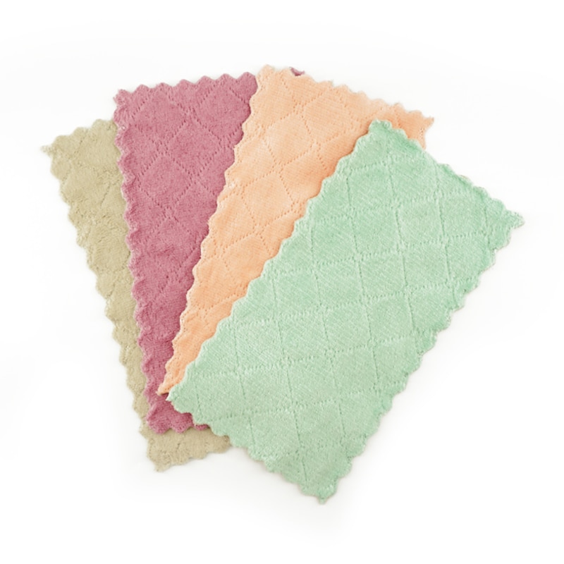 Super Absorbent Kitchen Dish Towels (10 Pcs)