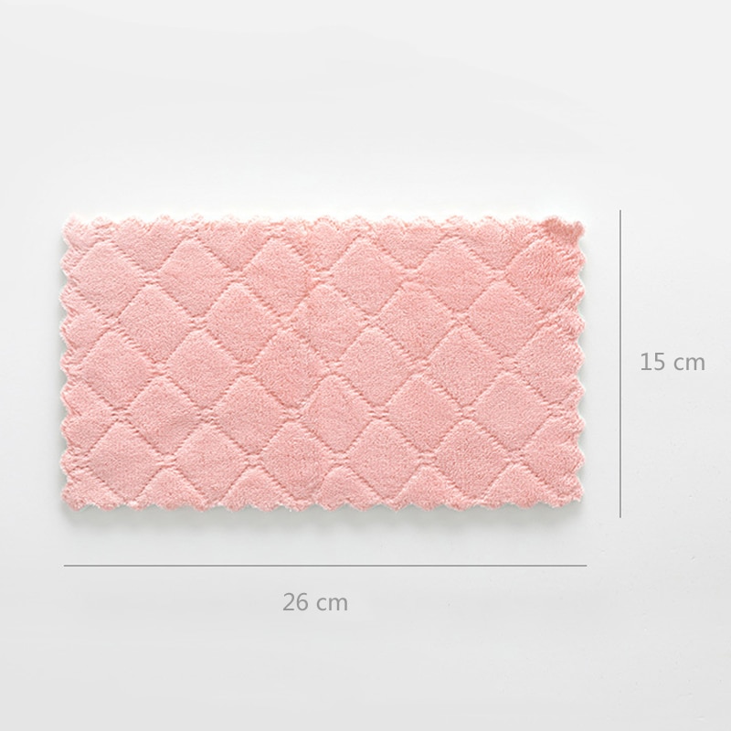 Super Absorbent Microfiber Cleaning Towels (10 Pcs)