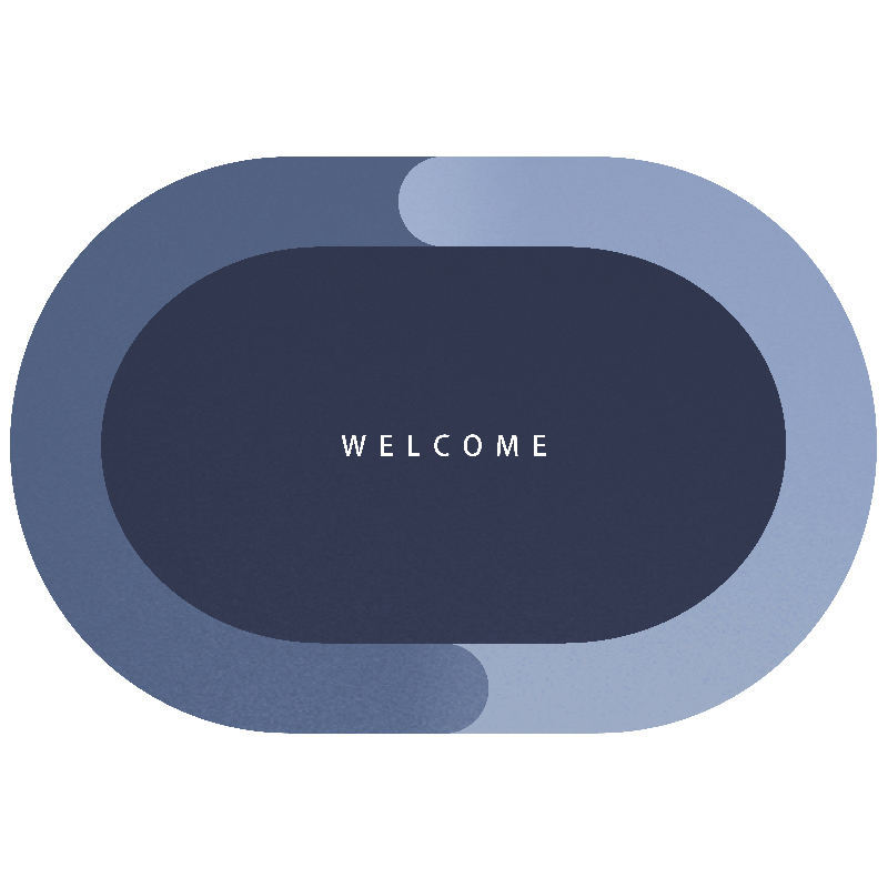Super Absorbent Shower Bath Mat Bathroom Anti-Slip Carpet Rug Simple Kitchen Entrance Soft Door Bathtub Side Bath Mat
