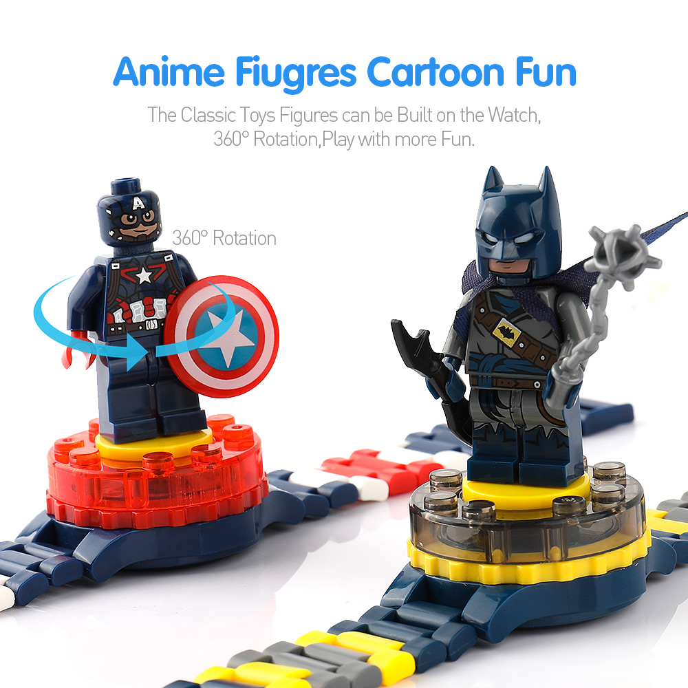 Super Hero Lego Blocks Watch Super Hero Lego Blocks Watch