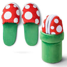Super Mario Slippers Plush Footwear Super Mario Slippers Plush Footwear