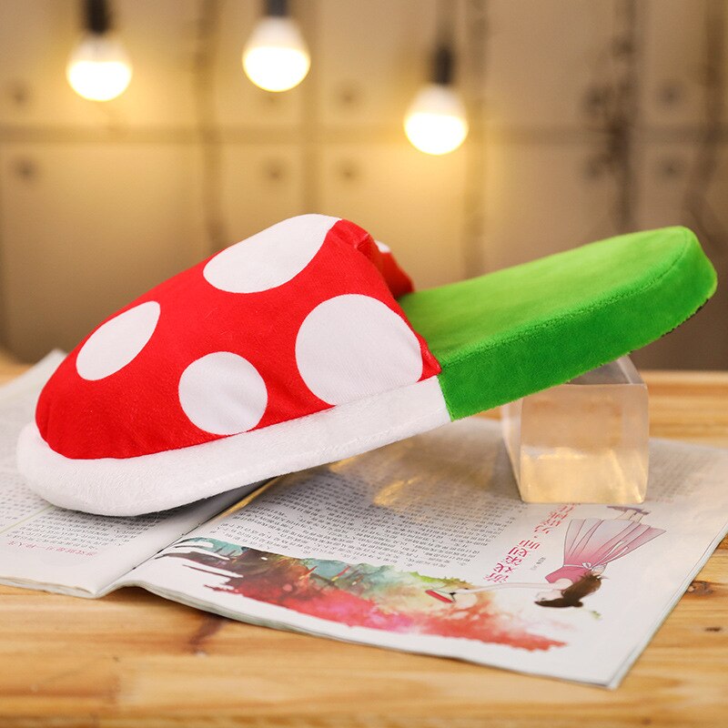 Super Mario Slippers Plush Footwear Super Mario Slippers Plush Footwear