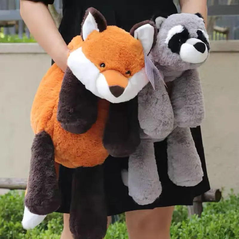 Super Soft Lazy Fluffy Plush Stuffed Animals Plushie Raccoon Fox Crocodile Sloth Hug Throw Pillow Birthday Gift Boy Girl Super Soft Lazy Fluffy Plush Stuffed Animals Plushie Raccoon Fox Crocodile Sloth Hug Throw Pillow Birthday Gift Boy Girl