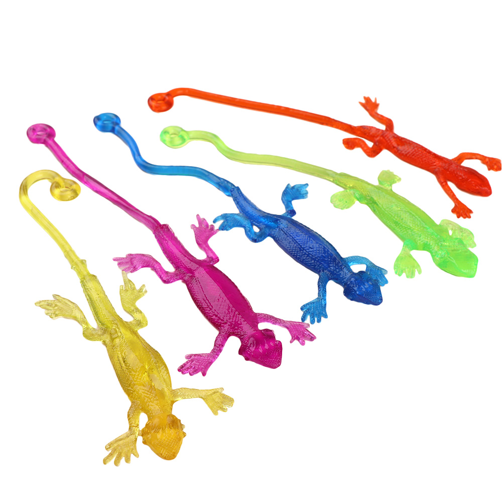Super Stretchy Sticky Lizard Toys (5 pcs) Super Stretchy Sticky Lizard Toys (5 pcs)