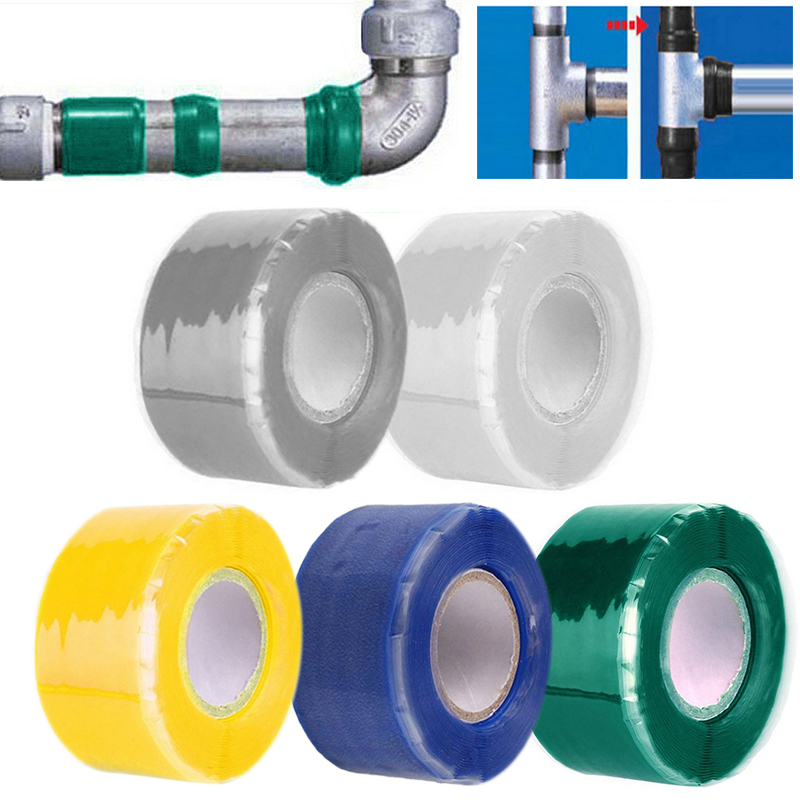 Super Strong Waterproof Tape Stop Leaks Seal Repair Tape Performance Self Fluxing Silicone Tape Adhesive Insulating Super Strong Waterproof Tape Stop Leaks Seal Repair Tape Performance Self Fluxing Silicone Tape Adhesive Insulating