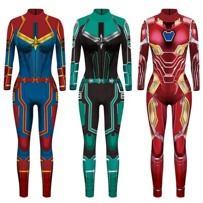 Superhero Costumes For Women Jumpsuit