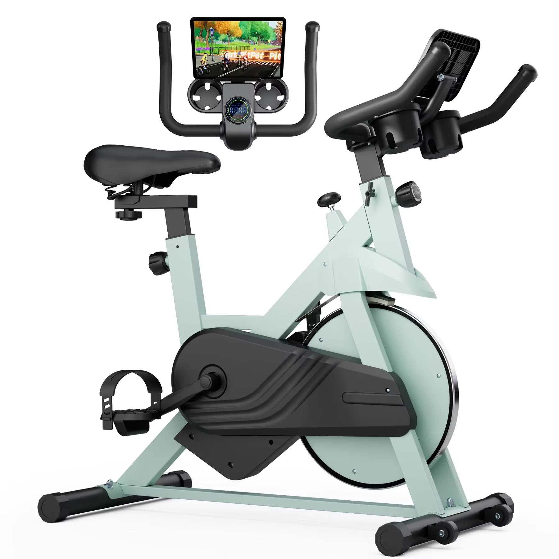 Superun Exercise Bike, 32-Level Magnetic Resistance Stationary Bikes for Home, Low Noise Workout Cycling Bike for Home Superun Exercise Bike, 32-Level Magnetic Resistance Stationary Bikes for Home, Low Noise Workout Cycling Bike for Home