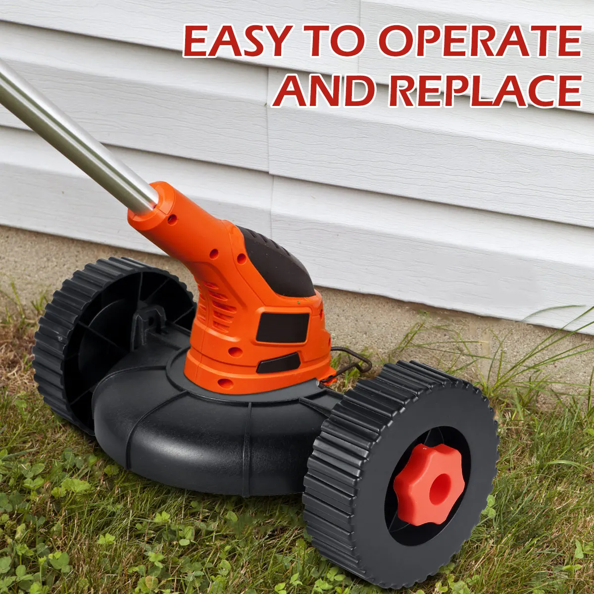 Support Wheel Lawn Mower Accessories Flexible Quick Change Adjustable Lawn Trimmer Head Attachment Detachable Auxiliary Support Wheel Lawn Mower Accessories Flexible Quick Change Adjustable Lawn Trimmer Head Attachment Detachable Auxiliary