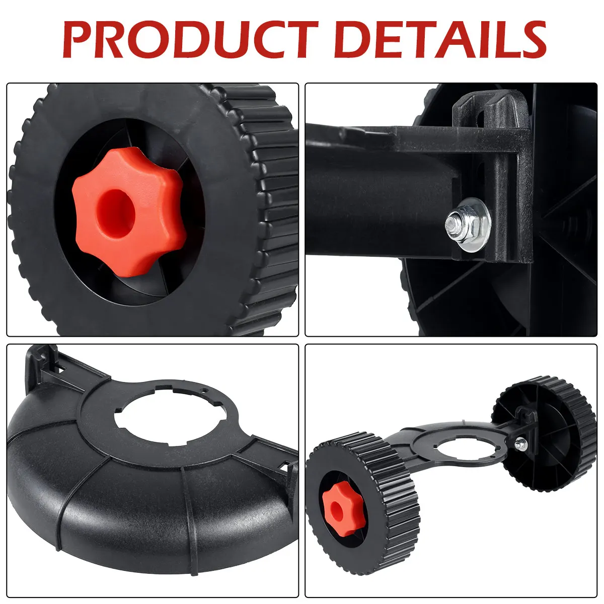 Support Wheel Lawn Mower Accessories Flexible Quick Change Adjustable Lawn Trimmer Head Attachment Detachable Auxiliary Support Wheel Lawn Mower Accessories Flexible Quick Change Adjustable Lawn Trimmer Head Attachment Detachable Auxiliary