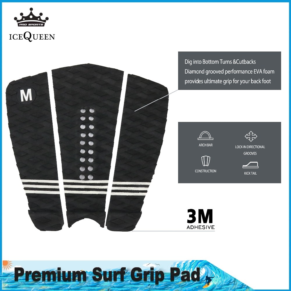Surfboard Traction Pad Adhesive Foot Grip Surfboard Traction Pad Adhesive Foot Grip