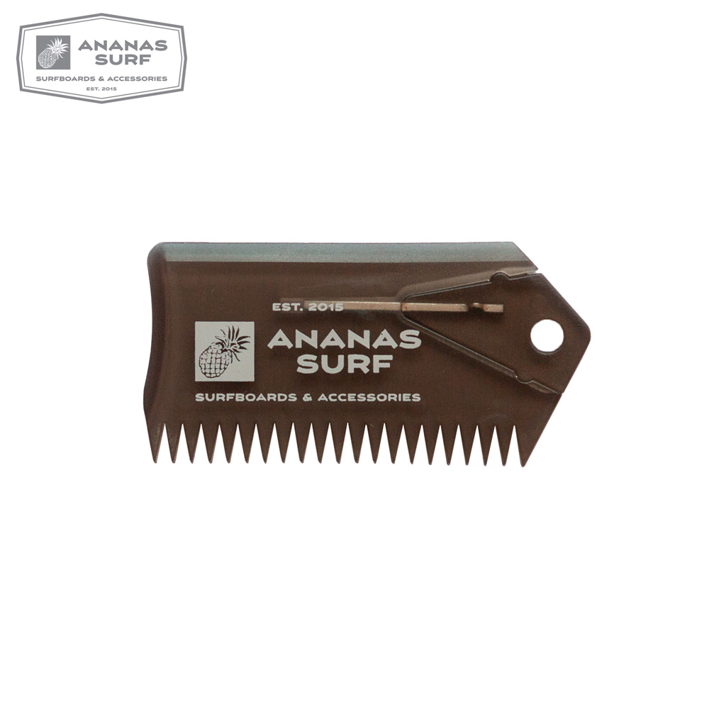 Surfboard Wax Comb with Fin Key Surfboard Wax Comb with Fin Key