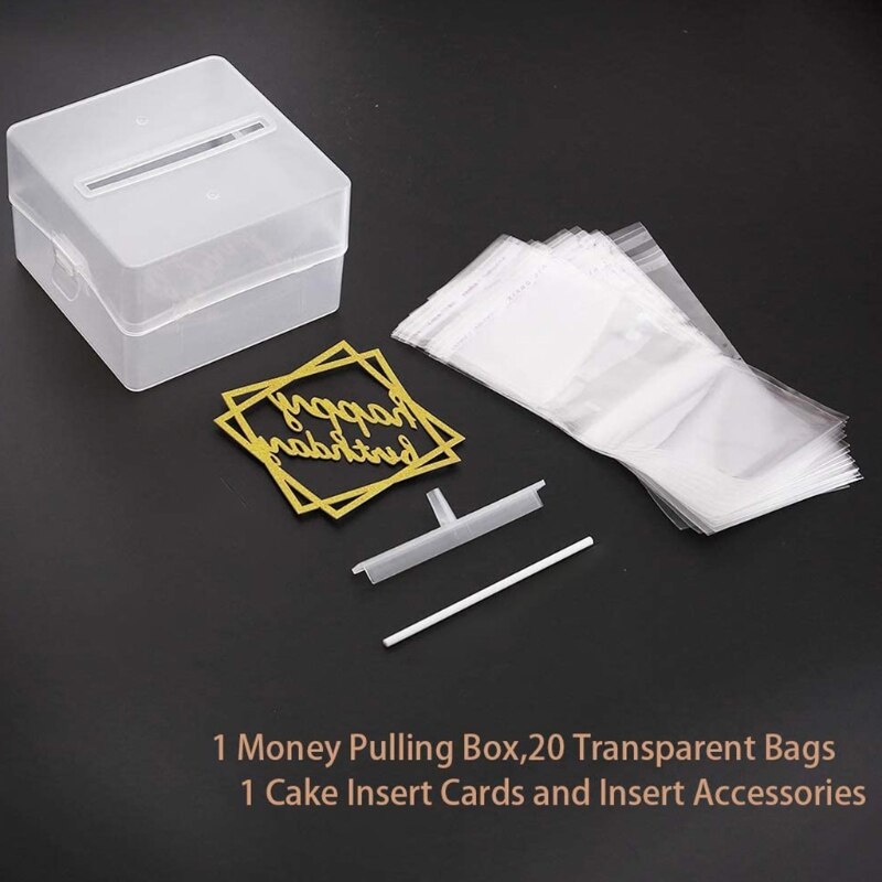 Surprise Pull Cake Money Box Surprise Pull Cake Money Box