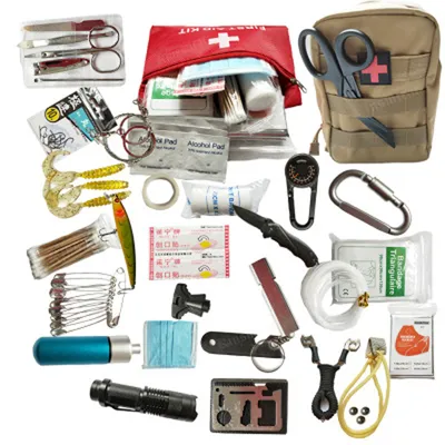 Survival Bag Emergency Kit (21 pieces) Survival Bag Emergency Kit (21 pieces)