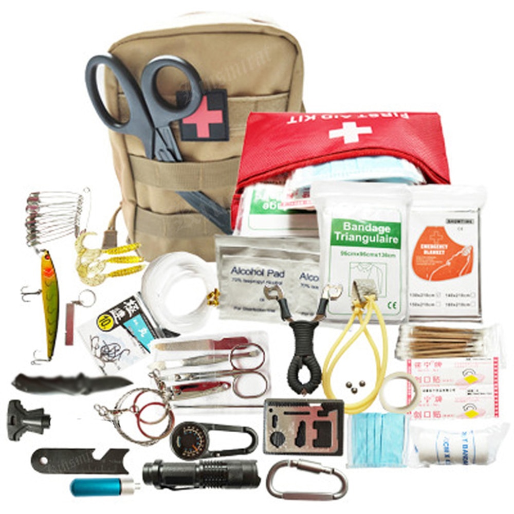 Survival Bag Emergency Kit (21 pieces) Survival Bag Emergency Kit (21 pieces)
