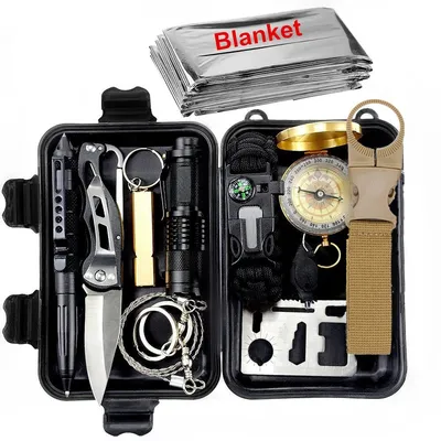 Survival Gear Kit Emergency Tools Survival Gear Kit Emergency Tools