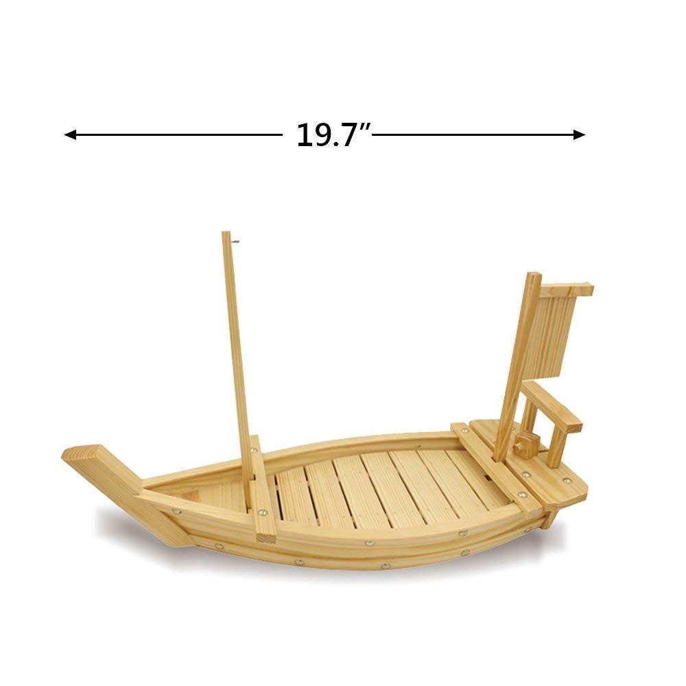 Sushi Platter Wooden Boat Tray Sushi Platter Wooden Boat Tray