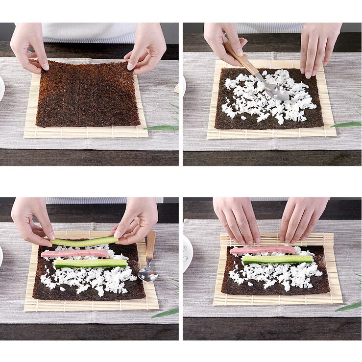Sushi Roller Mat DIY Rice Roll Mold Sushi Roller Mat DIY Rice Roll Mold