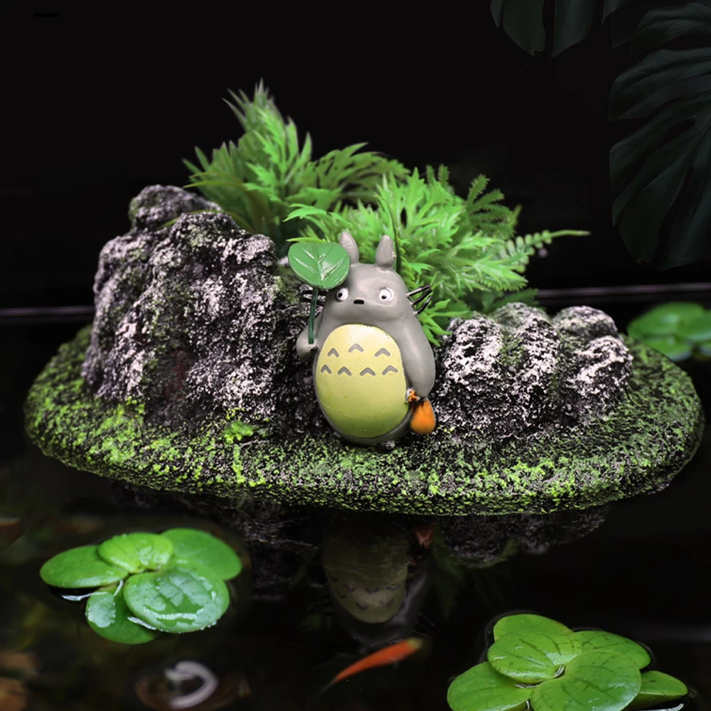Suspended Island Fish Tank Decorative Creative Floating Stone Simulation Plants Caverns Crafts Ornaments Aquarium Suspended Island Fish Tank Decorative Creative Floating Stone Simulation Plants Caverns Crafts Ornaments Aquarium