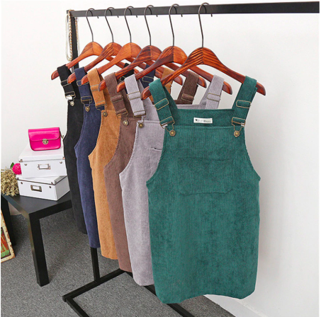 Suspender Dress Women's Clothes