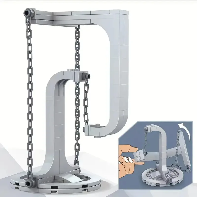 Suspension Balance Frame Puzzle Assembly Block Toy Tension Anti Gravity Balance Experiment Suspension Balance Frame Puzzle Assembly Block Toy Tension Anti Gravity Balance Experiment