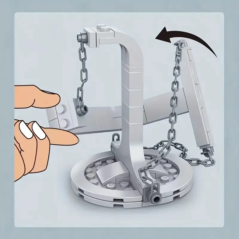 Suspension Balance Frame Puzzle Assembly Block Toy Tension Anti Gravity Balance Experiment Suspension Balance Frame Puzzle Assembly Block Toy Tension Anti Gravity Balance Experiment