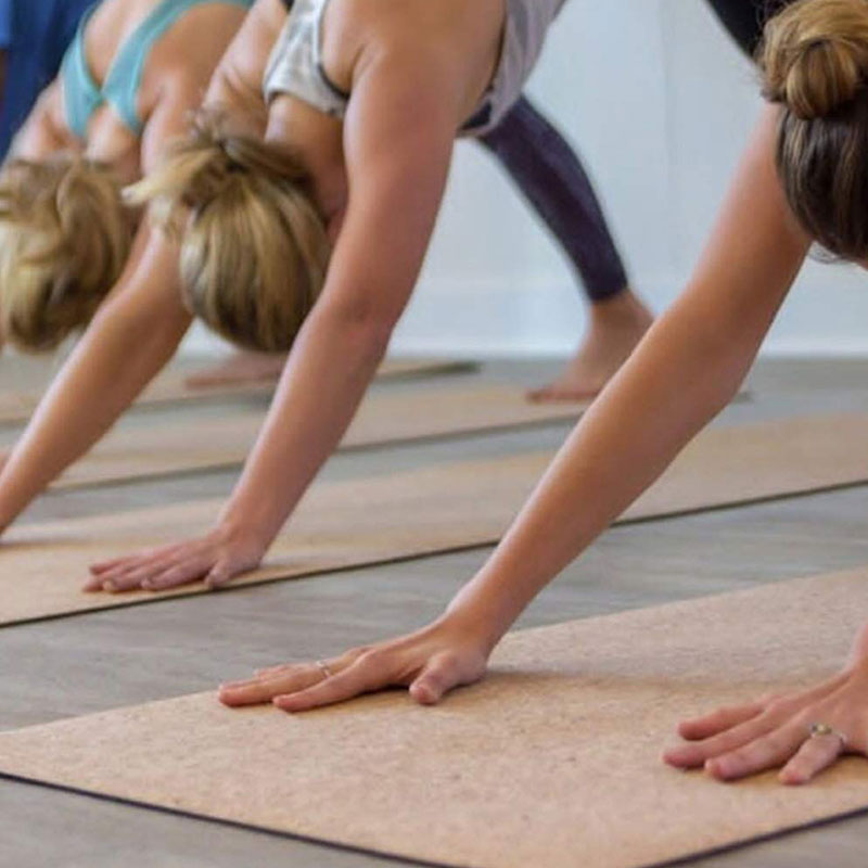 Sweat Absorbent Yoga Cork Mat Sweat Absorbent Yoga Cork Mat