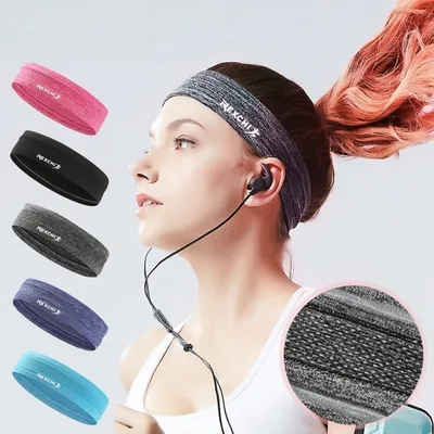 Sweat Headband Elastic Sports Band Sweat Headband Elastic Sports Band