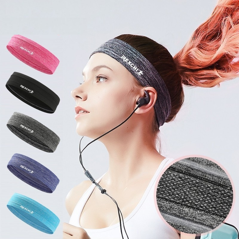 Sweat Headband Elastic Sports Band Sweat Headband Elastic Sports Band