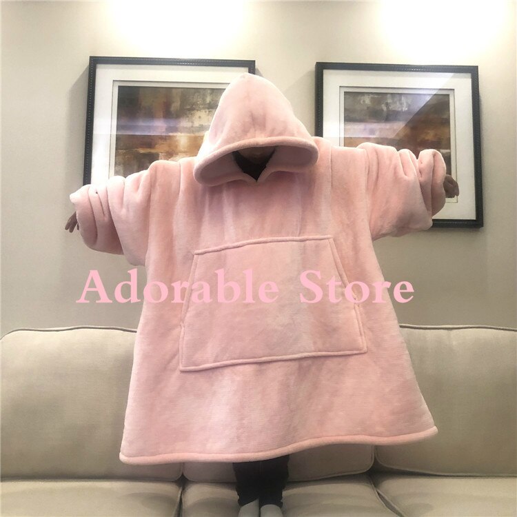 Sweatshirt Blanket Plush Warm Hoodie Sweatshirt Blanket Plush Warm Hoodie