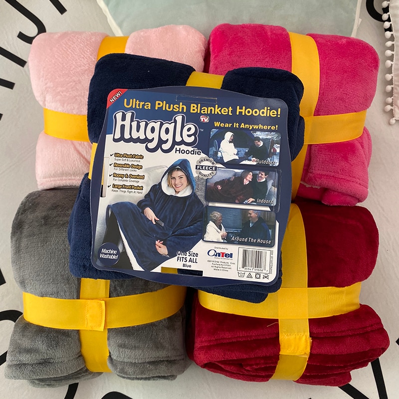 Sweatshirt Blanket Plush Warm Hoodie Sweatshirt Blanket Plush Warm Hoodie