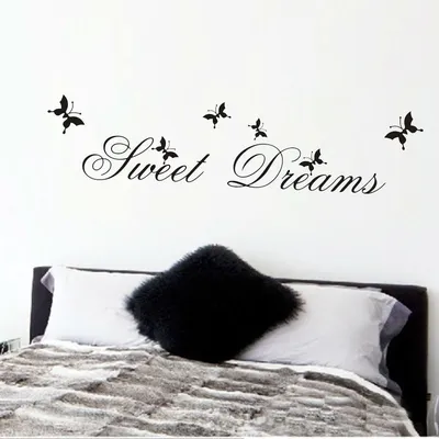 Sweet Dreams Wall Decal Bedroom Sticker Sweet Dreams Wall Decal Bedroom Sticker