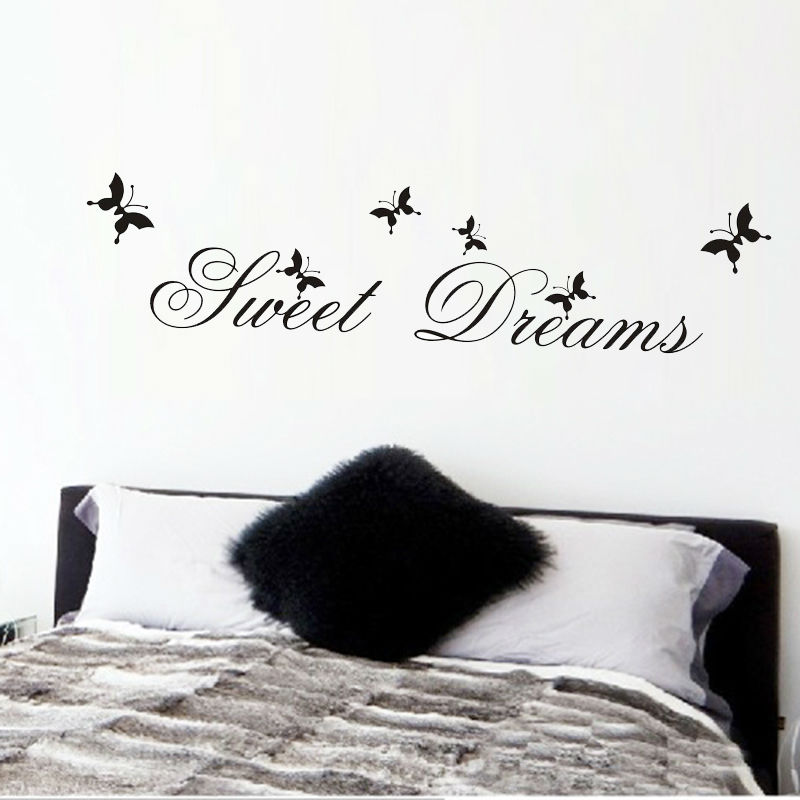 Sweet Dreams Wall Decal Bedroom Sticker
