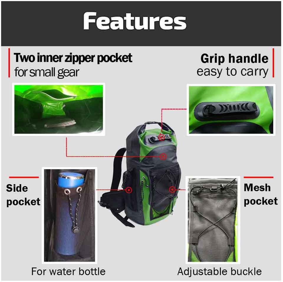 Swim Backpack Waterproof Bag Swim Backpack Waterproof Bag