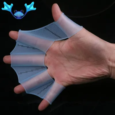 Swim Fin Silicone Training Glove