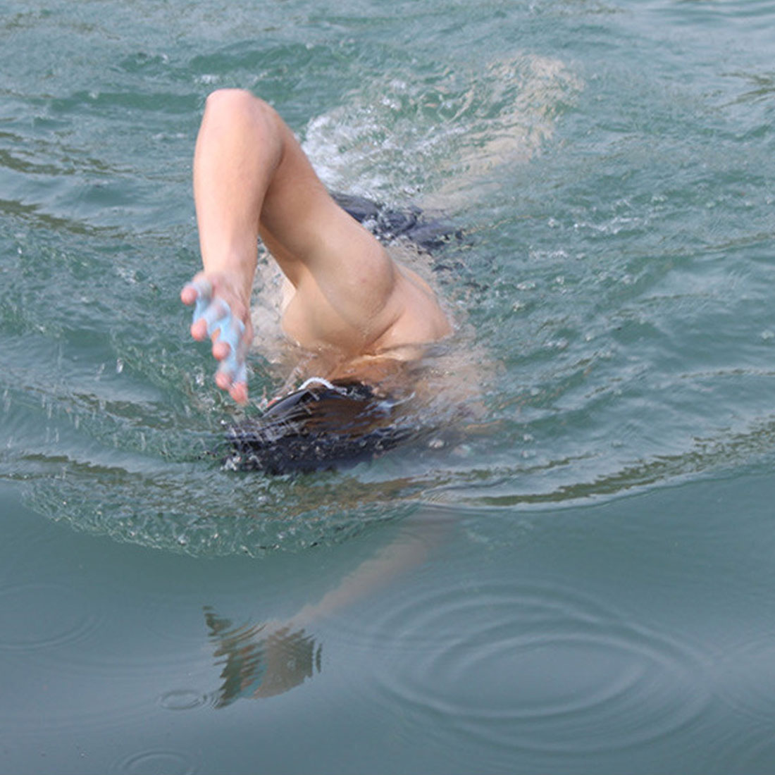 Swim Fin Silicone Training Glove