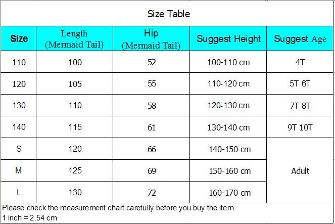 Swimmable Mermaid Tail Costume Swimmable Mermaid Tail Costume