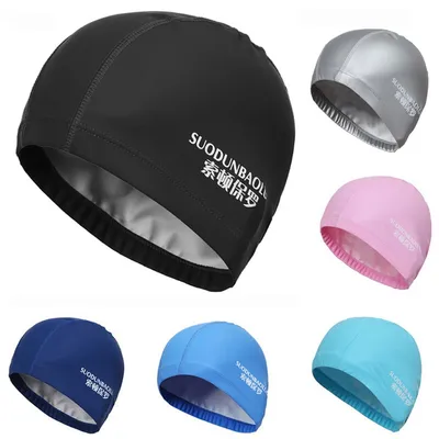 Swimming Cap Elastic Sports Swim Hat Swimming Cap Elastic Sports Swim Hat