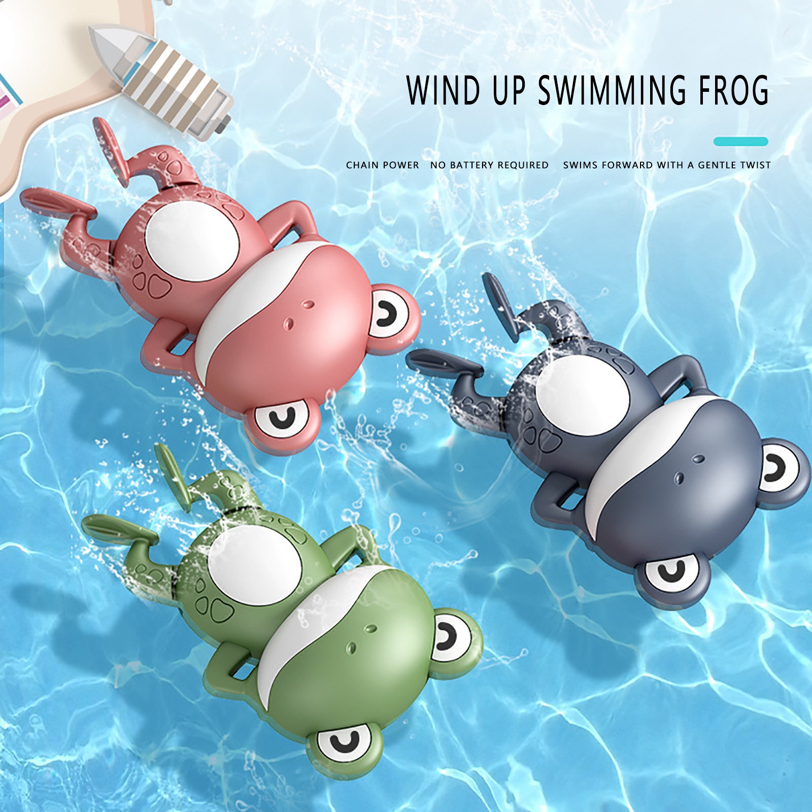 Swimming Frog Bath Toy Swimming Frog Bath Toy