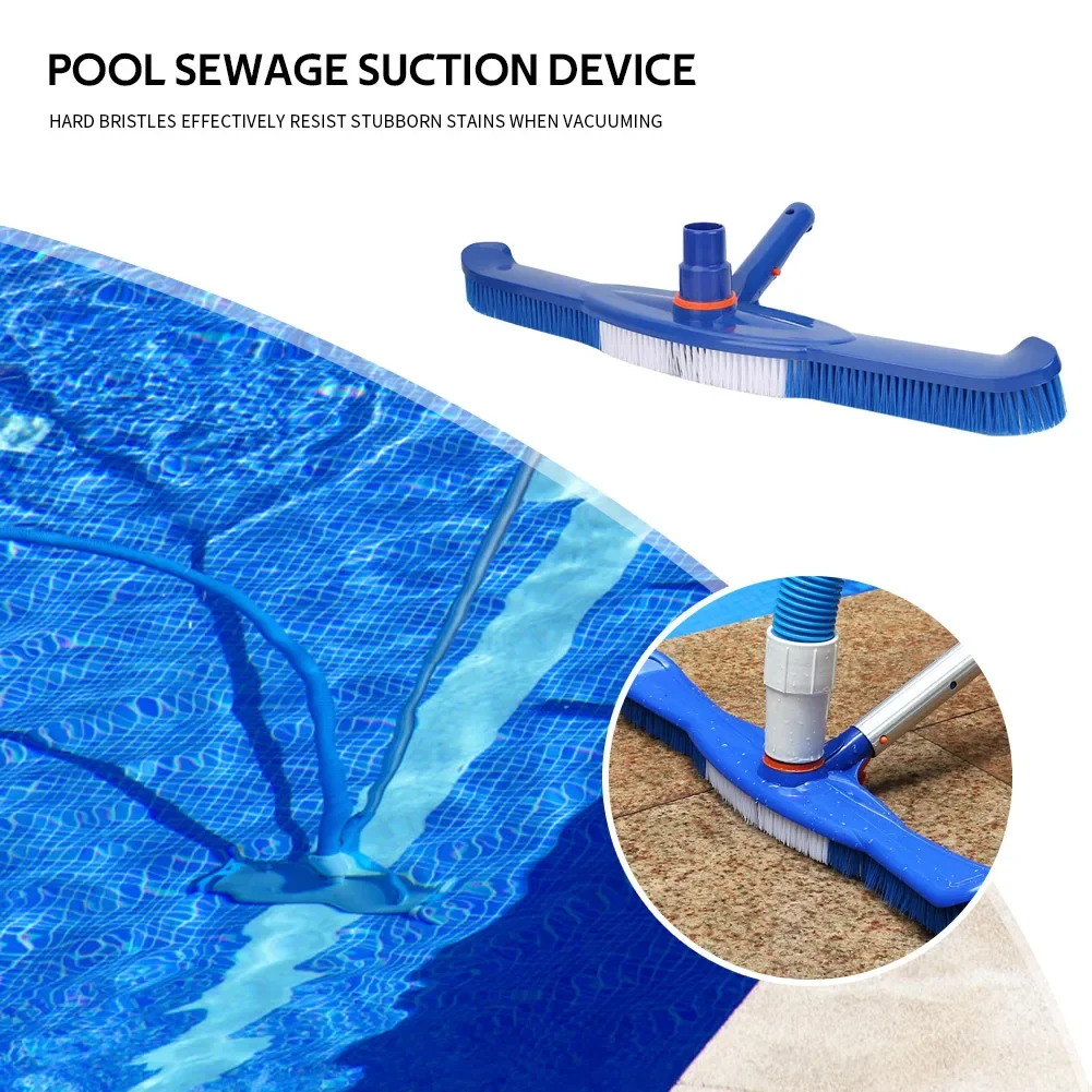 Swimming Pool Cleaner Cleaning Suction Brush Cleaning Tool Pool Equipment Suction Vacuum Head Above Ground Clean