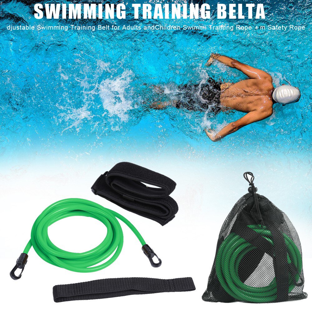 Swimming Resistance Belt with Mesh Bag