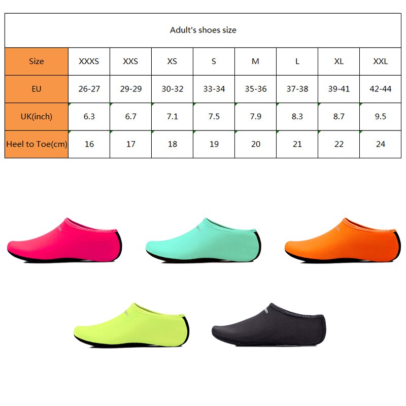 Swimming Water Shoes Unisex Footwear Swimming Water Shoes Unisex Footwear