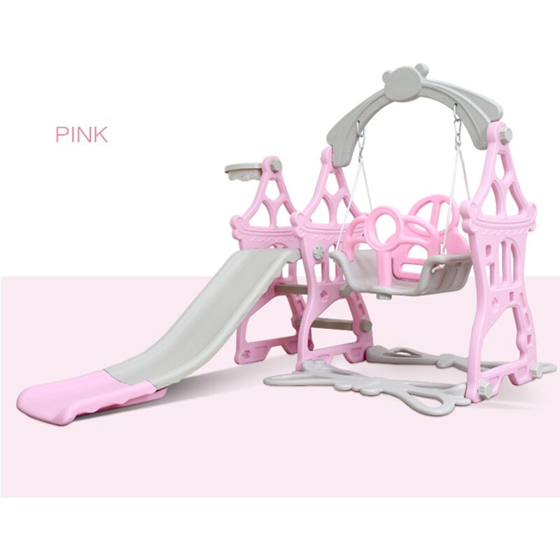 Swing and Slide Set Plastic Playground